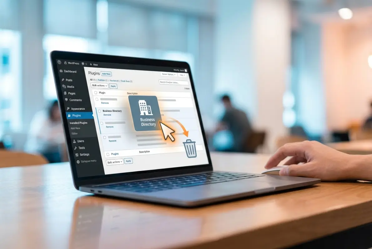 Visual overview of How to Remove a Business Directory Plugin from WordPress: 5 Simple Steps