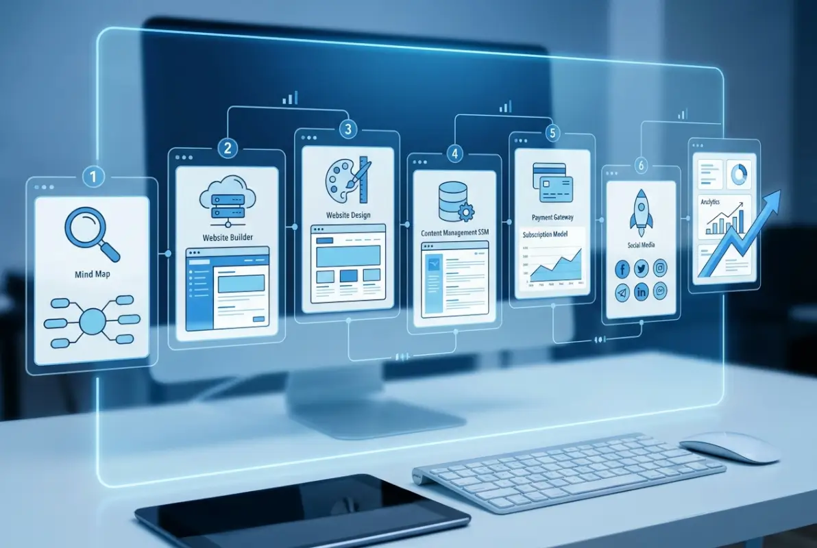 Tools and interfaces for 7 Steps to Set Up a Directory Website (Earn $5K/Month)