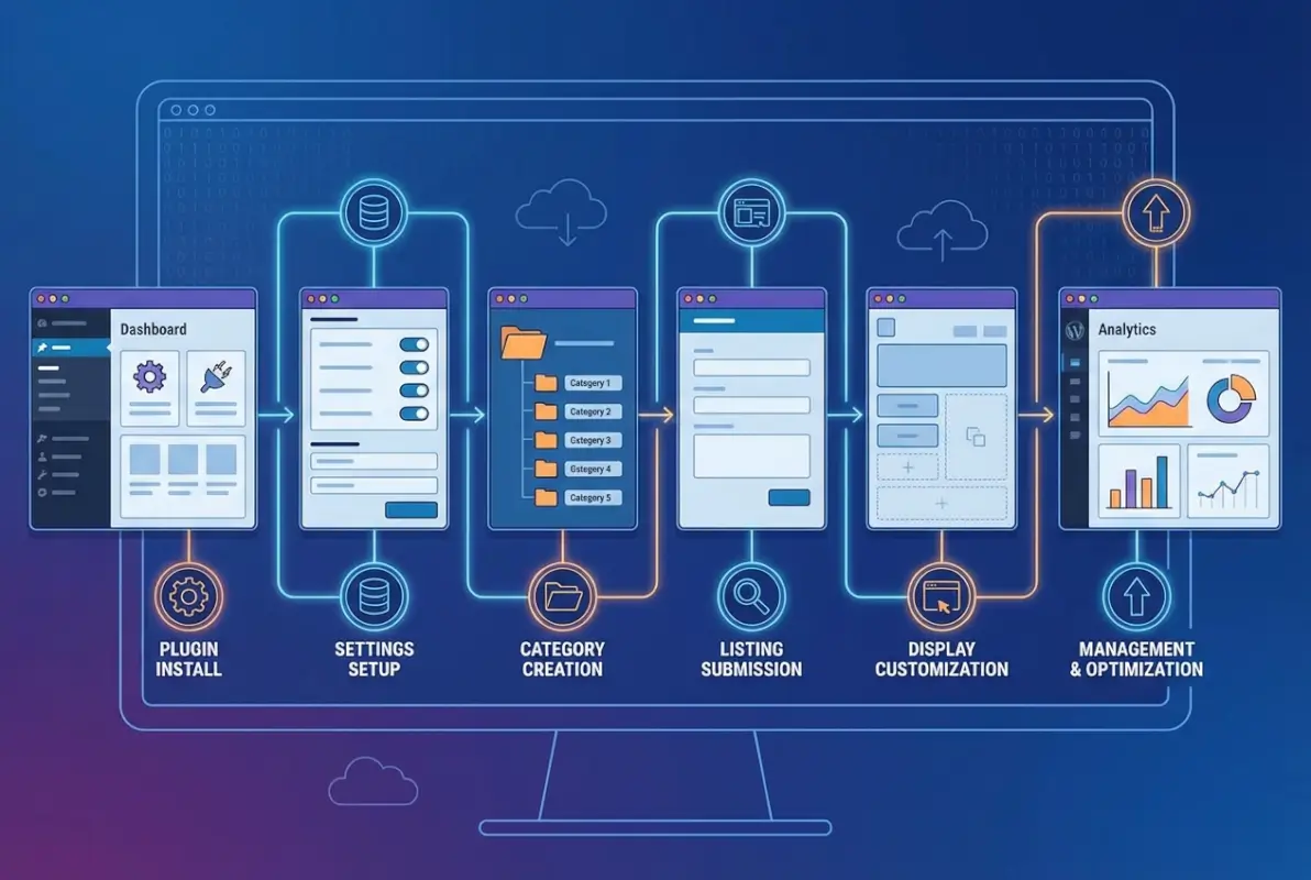 Step-by-step process for 6 Tips to Effectively Use the Business Directory Plugin for WordPress