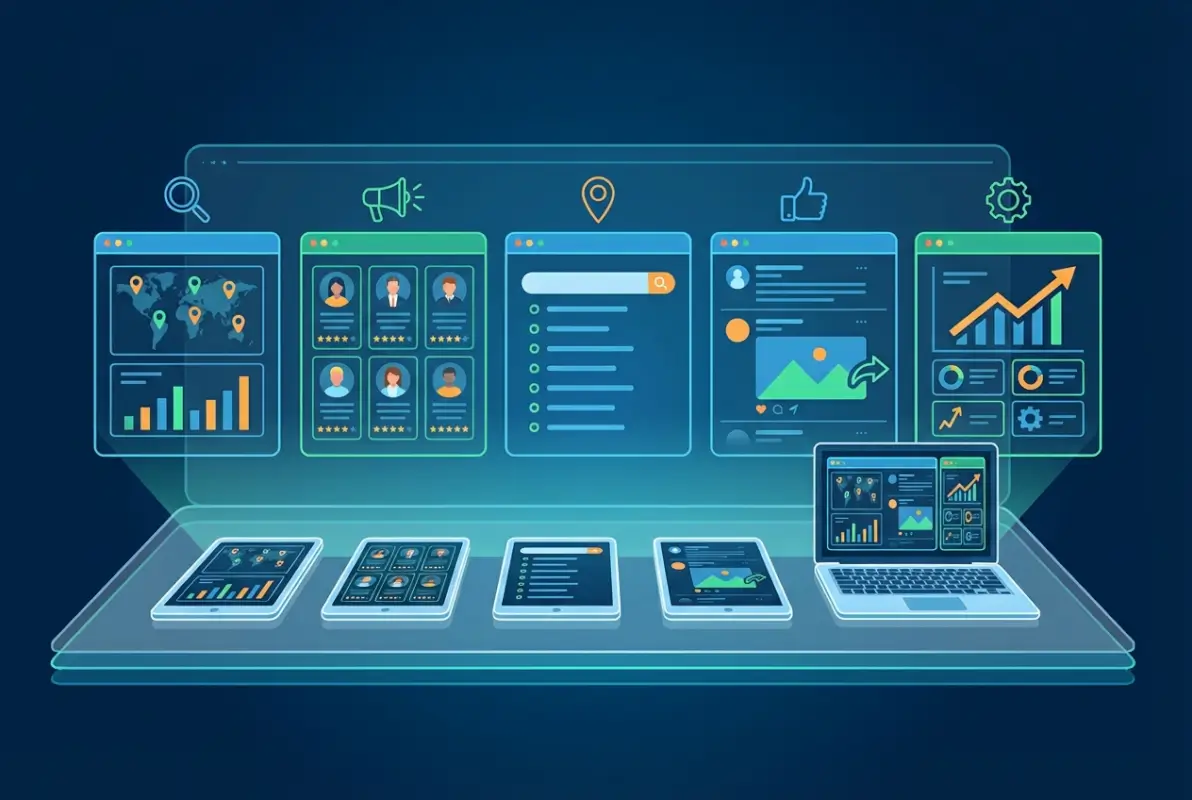 Tools and interfaces for 5 Best Business Listing Sites USA for Local Visibility in 2025