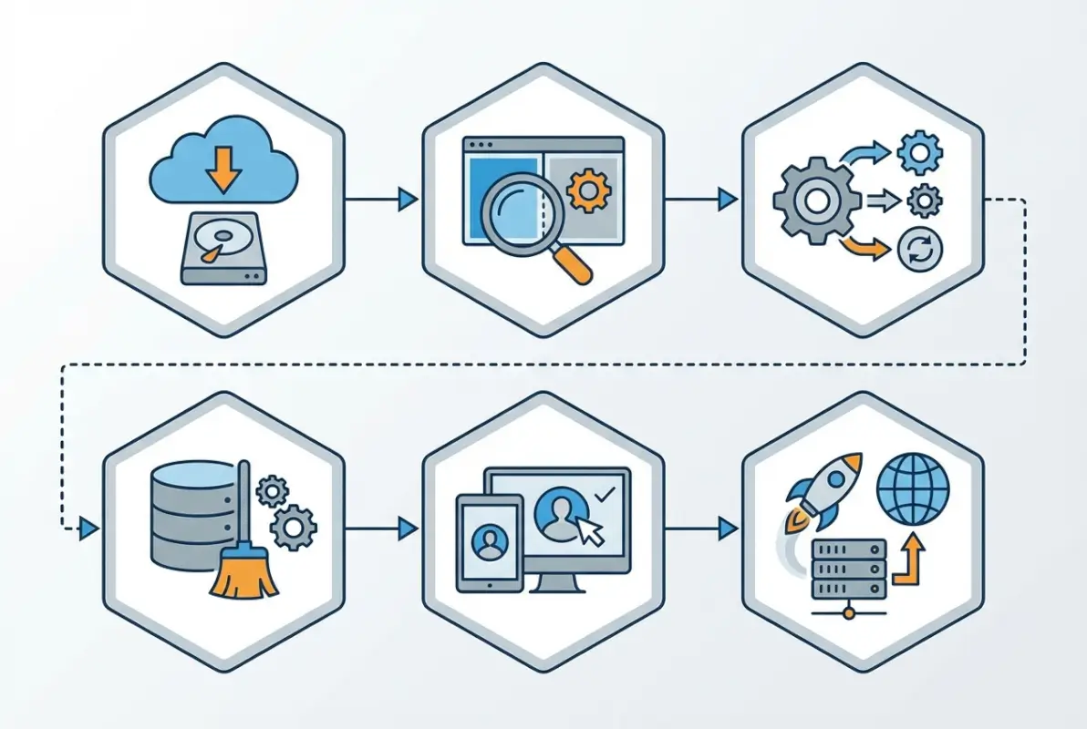 Step-by-step process for 6 Steps to Update a WordPress Directory Theme for Better User Experience