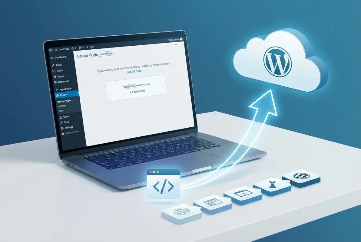 Visual overview of 5 Simple Steps to Upload a Plugin to the WordPress Directory