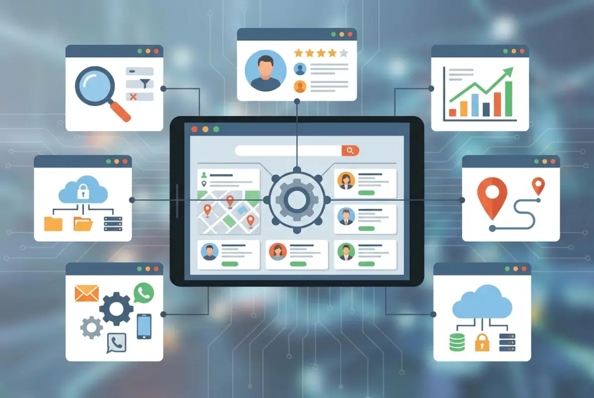 Tools and interfaces for What Is a Business Directory Website? 6 Key Features & Benefits