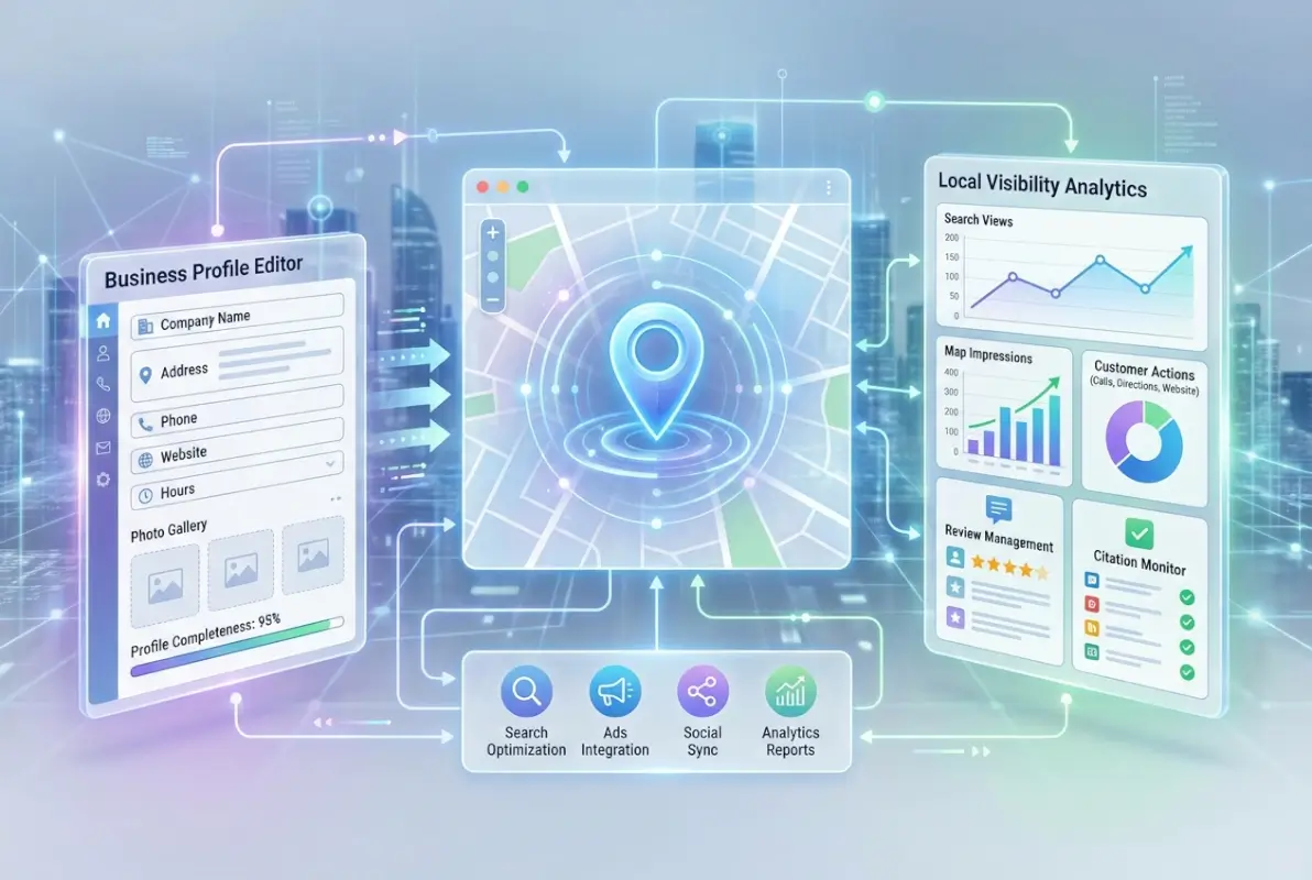 Tools and interfaces for What Is a Business Listing? Complete Guide to Boosting Local Visibility