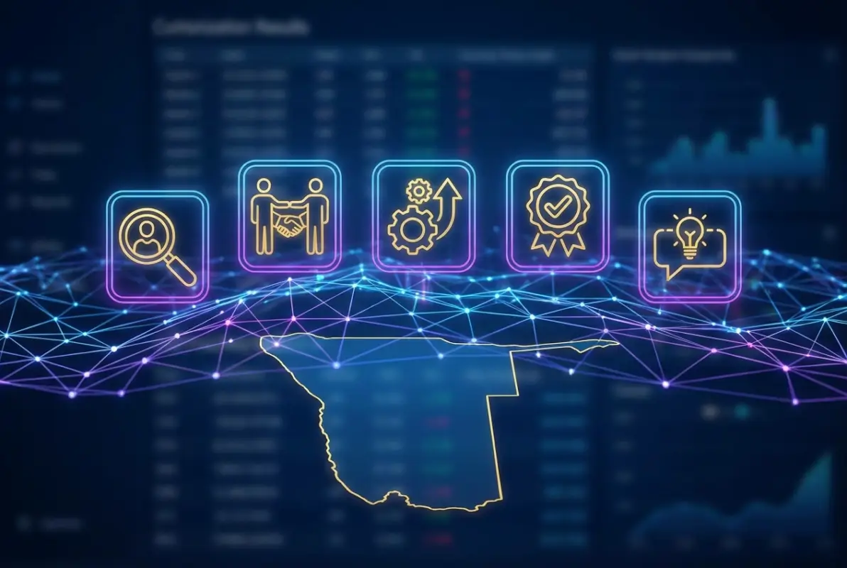 Visual overview of Who's Who Namibia Online Directory: 5 Key Benefits for Professionals