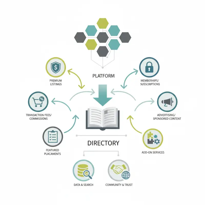 Core concepts behind Directory Revenue Model: 6 Strategies for Monetizing Your Platform