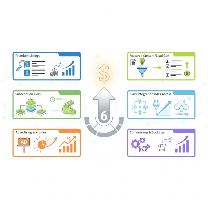 Best practices for Directory Revenue Model: 6 Strategies for Monetizing Your Platform