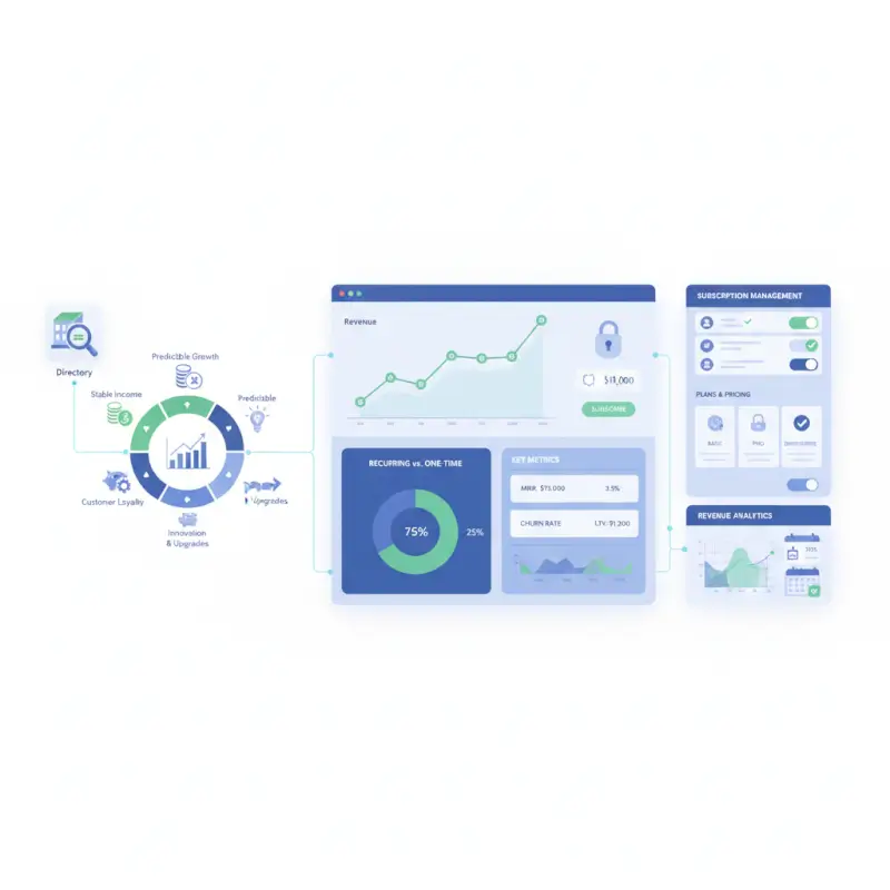 Tools and interfaces for Directory Subscription: 5 Advantages of Recurring Revenue Models