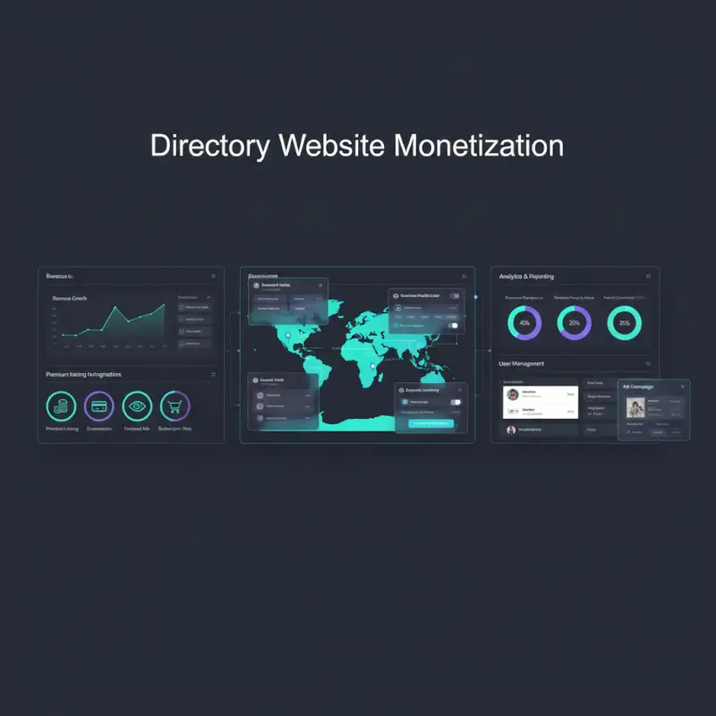 Tools and interfaces for Directory Website Monetization: 5 Proven Tactics to Boost Revenue