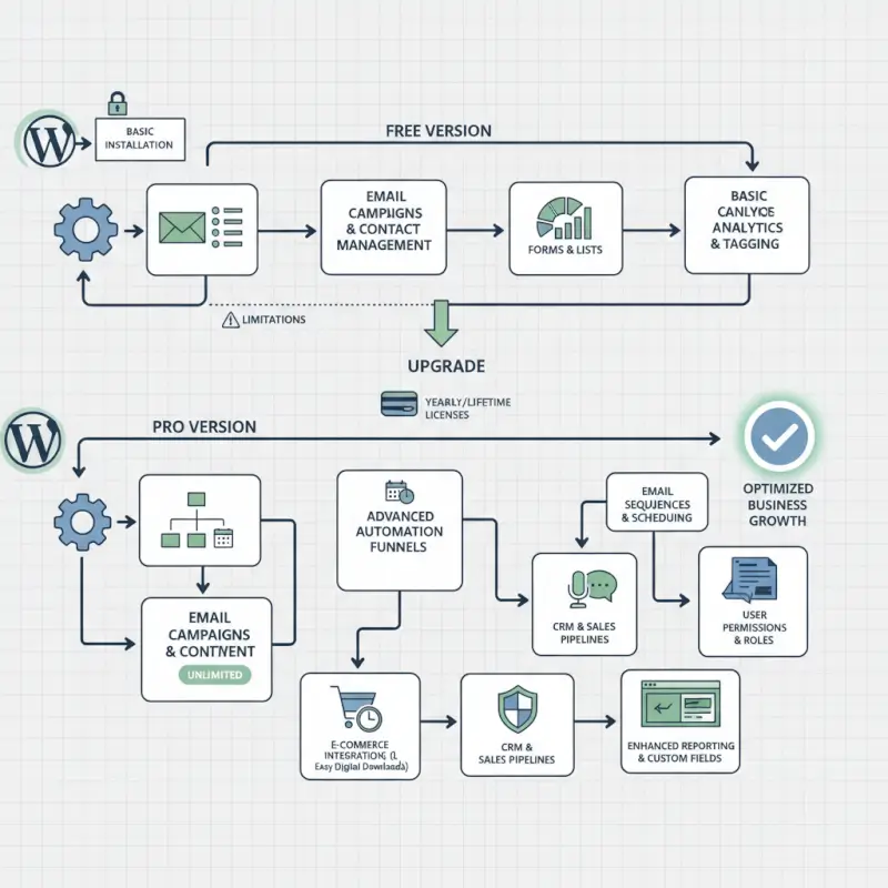 Step-by-step process for FluentCRM Pricing 2025: WordPress Plugin Features & Free vs Pro Comparison