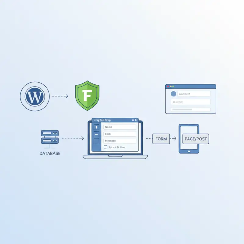 Core concepts behind How to Create WordPress Contact Forms with FluentForm (Complete 2024 Guide)