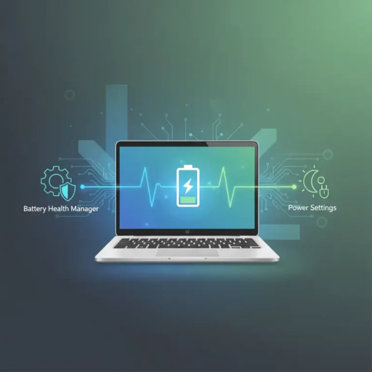Visual overview of How to Increase Battery Life on HP Laptop: Battery Health Manager & Power Settings Guide
