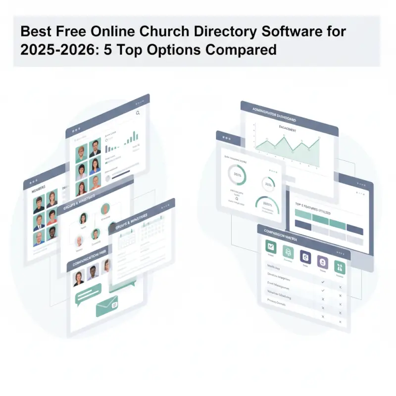 Tools and interfaces for Best Free Online Church Directory Software for 2025–2026: 5 Top Options Compared