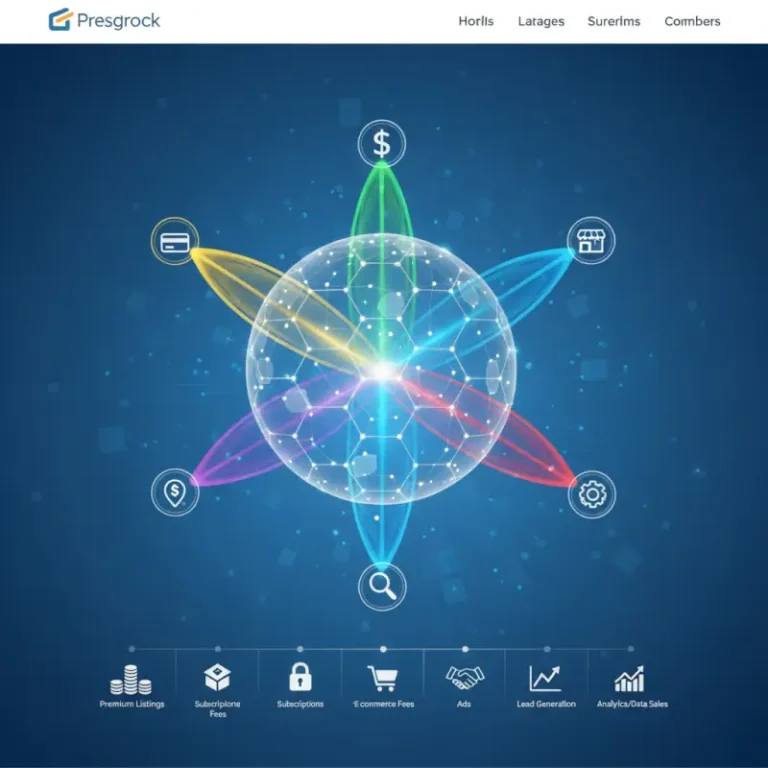 Visual overview of How Online Directories Make Money: 6 Revenue Streams Revealed