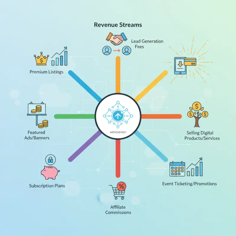 Best practices for How to Make Money with a Directory Website: 7 Revenue Streams