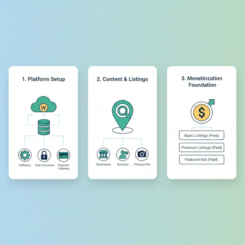 Core concepts behind How to Monetize an Online Business Directory & Earn $5K/Month